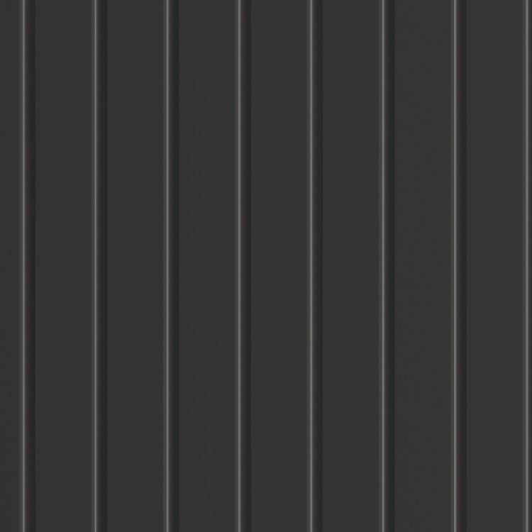 Vannas istabas augstais skapis KAME BIG 160x35cm, rievota fasāde, grafīts