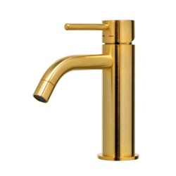 Izlietnes maisītājs Kame LIGHT, matēts zelts