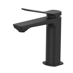 Izlietnes maisītājs Kame TILT, melns matēts