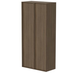 Vannas istabas augstais skapis Kame HOME 159.4 x 75.2 cm, brūns ozolkoka finierējums