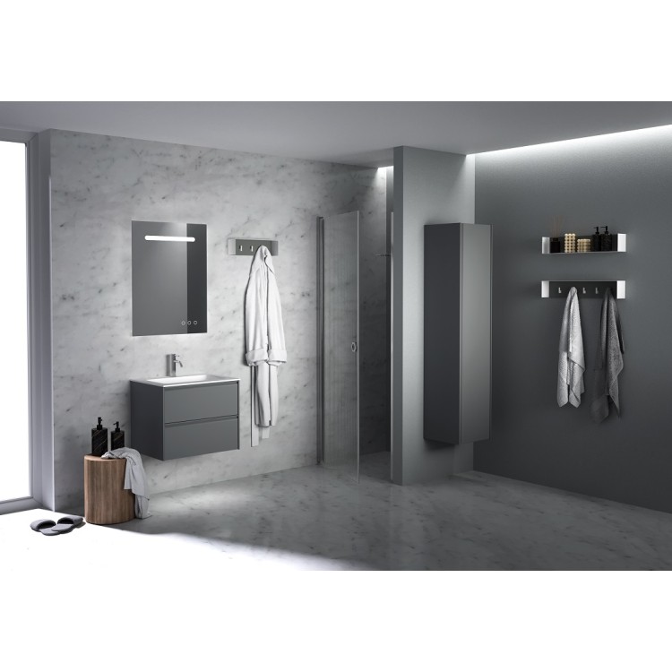 Vannas istabas skapītis dubultai izlietnei Kame MOON 120cm, BUD/12-3DR/D05-MO