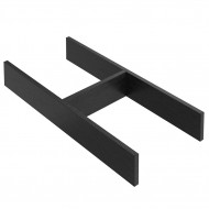 Atvilktņu sadalītājs Kame ACW01-BL-B, melns beicēts ozols