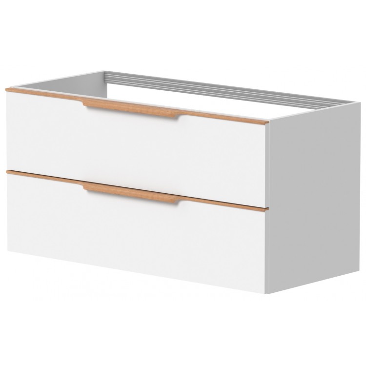 Vannas istabas skapītis izlietnei Kame AMBER 100cm, BU/10-3DR/D02-AMB