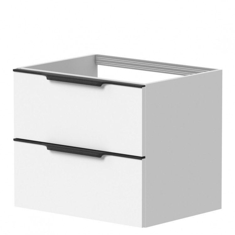 Vannas istabas skapītis izlietnei Kame AMBER 60cm, BU/6-3DR/D02-BL-AMB