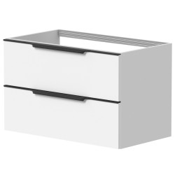 Vannas istabas skapītis izlietnei Kame AMBER 80cm, BU/8-3DR/D02-BL-AMB