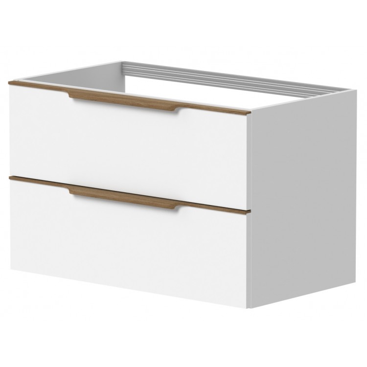 Vannas istabas skapītis izlietnei Kame AMBER 80cm, BU/8-3DR/D02-GR-AMB