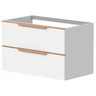 Vannas istabas skapītis izlietnei Kame AMBER 80cm, BU/8-3DR/D02-AMB