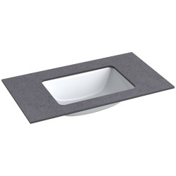 Izlietne ar augstspiediena lamināta darba virsmu Kame HPL, 81cm, WP/8-3/H11-P1