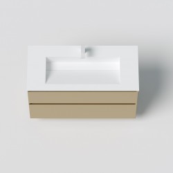 Vannas istabas skapītis izlietnei Kame LOFT 100cm, BU/10-3DR/D16-LFT