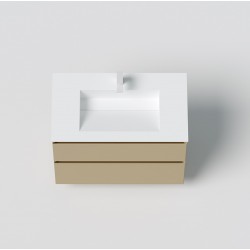 Vannas istabas skapītis izlietnei Kame LOFT 80cm, BU/8-3DR/D16-LFT