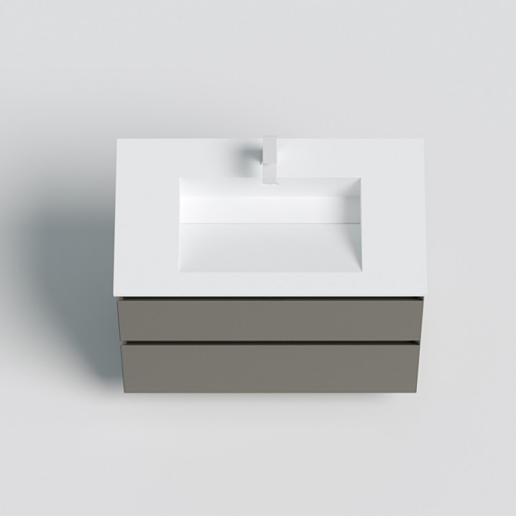 Vannas istabas skapītis izlietnei Kame LOFT 80cm, BU/8-3DR/D18-LFT