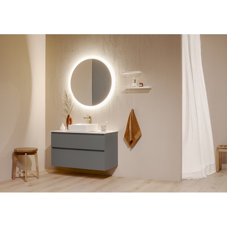 Vannas istabas skapītis izlietnei Kame LOFT 60cm, BU/6-3DR/D18-LFT