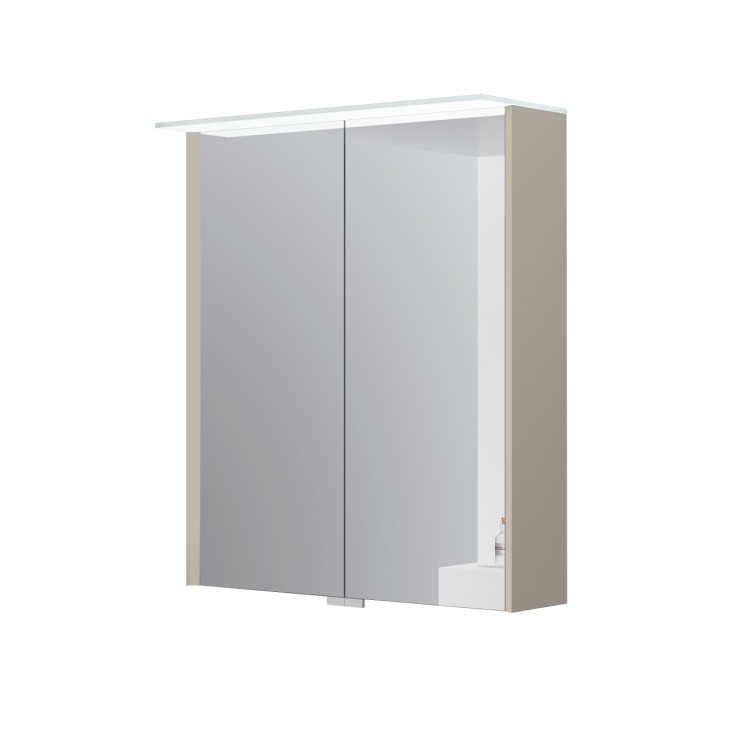 Vannas istabas skapītis ar spoguli Kame LOFT 60x71 cm, MC3DML/60-70/D06-LFT