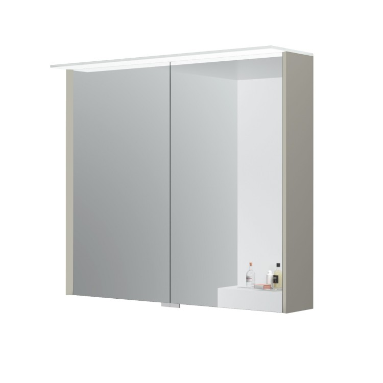 Vannas istabas skapītis ar spoguli Kame LOFT 80x71 cm, MC3DML/80-70/D06-LFT