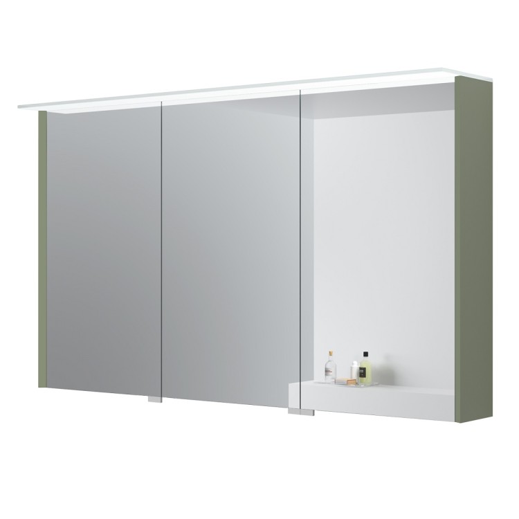 Vannas istabas skapītis ar spoguli Kame LOFT 120x71 cm, MC3DML/120-70/D14-LFT