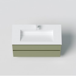 Vannas istabas skapītis izlietnei Kame LOFT 100cm, BU/10-3DR/D14-LFT