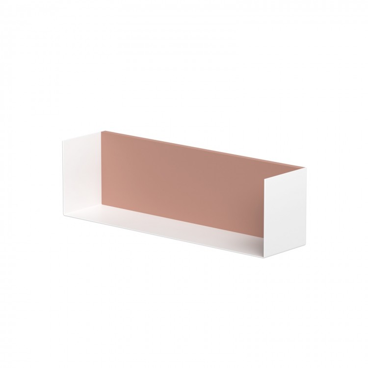 Vannas istabas plaukts KAME 40cm, white/dusty pink