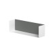 Vannas istabas plaukts KAME 40cm, white/grey stone
