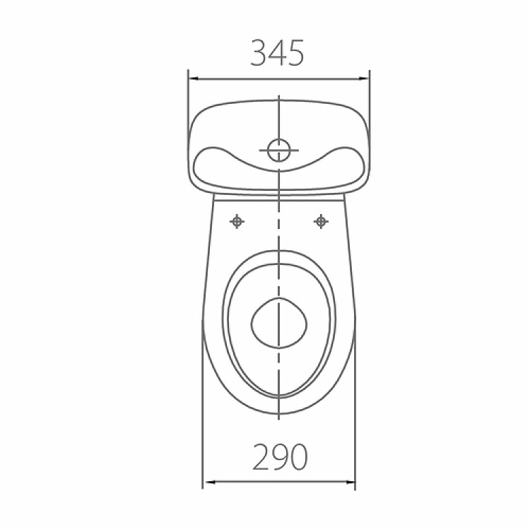 Tualetes pods bērnu ar vāku KOLO BEMBI, balts