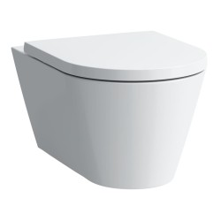 Tualetes pods piekaramais Laufen Kartell Rimless ar Soft Close vāku, balts