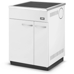 Centrālapkures krāsns ar plītsvirsmu Megal M20 20kW, balts