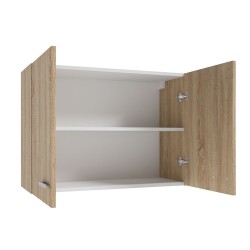 Virtuves augšējais piekaramais skapītis 80x58cm, ozols/ozols