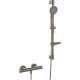 Dušas termostata maisītājs ar dušas komplektu ORAS AURELIA, matēta bronza
