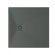 Dušas paliktnis kvadrātveida PAA LETTERA KV 90x90 cm, GREY