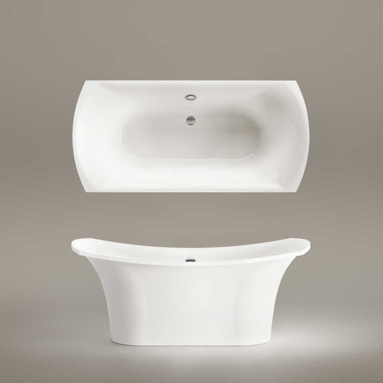 Brīvi stāvoša vanna PAA BEL CANTO 1800x850