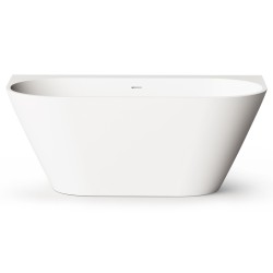 Brīvi stāvoša vanna PAA DECO WALL 1600x810, silkstone