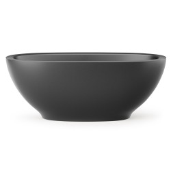 Brīvi stāvoša vanna PAA DOLCE 1800x900, silkstone, graphite