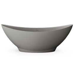 Brīvi stāvoša vanna PAA FELICE 1945x830, silkstone, matte grey