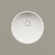 Vannas istabas uzliekamā izlietne PAA DECO Ø 450 mm, silkstone, matte caffelatte