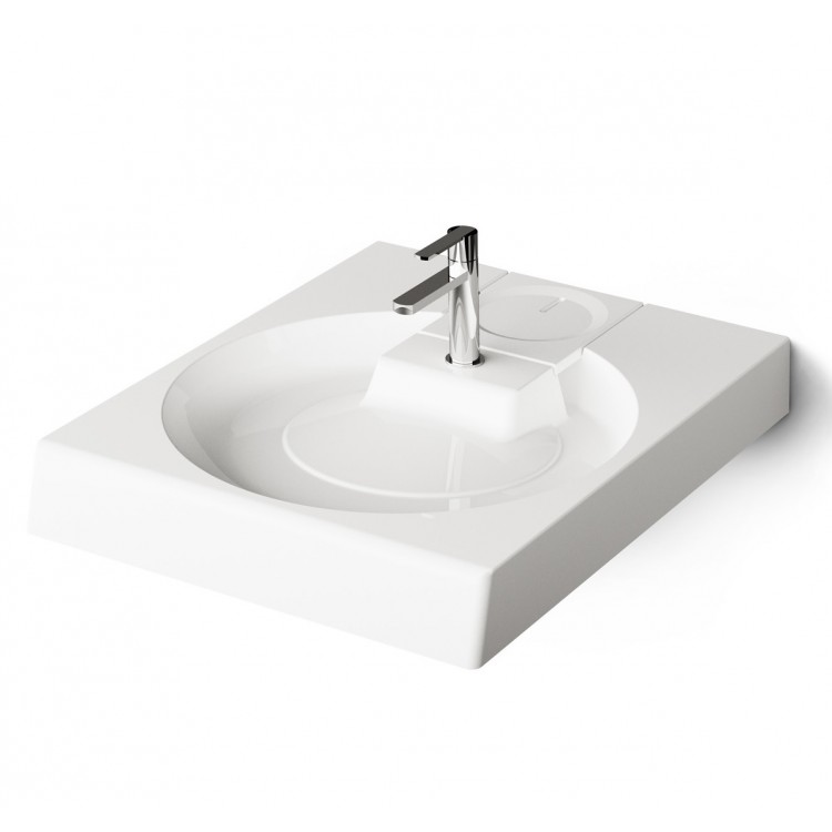 Izlietne virs veļas mašīnas PAA CLARO GRANDE 60x75 cm