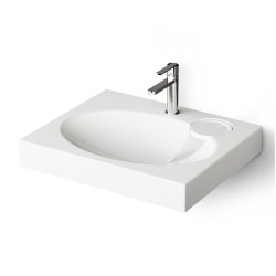 Izlietne virs veļas mašīnas PAA CLARO MINI 60x50 cm