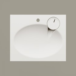 Izlietne virs veļas mašīnas PAA CLARO MINI 60x50 cm