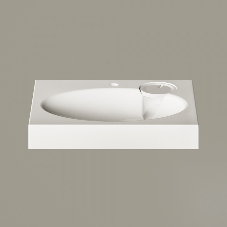 Izlietne virs veļas mašīnas PAA CLARO MINI 60x50 cm