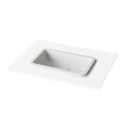 Vannas istabas iebūvējamā izlietne PAA OPUS IN 52x32cm