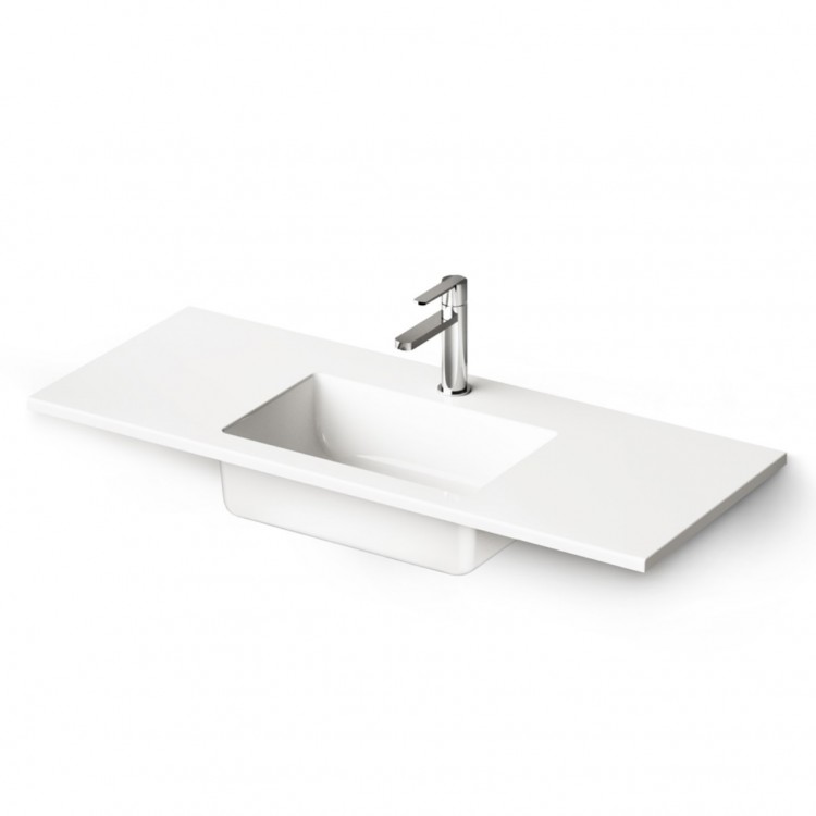 Vannas istabas izlietne PAA MINI LOTO 100x40cm, balta