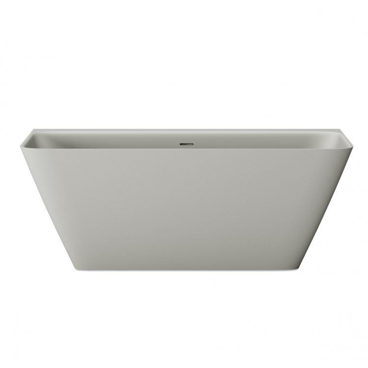 Brīvi stāvoša vanna PAA QUADRO WALL 1600x750, silkstone, VAQUWAS/03