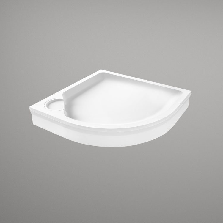 Dušas paliktnis pusapaļš PAA Classic NEW RO 90 R-550, 900x900