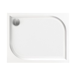 Dušas paliktnis taisnstūra PAA LARGO 80x100 cm