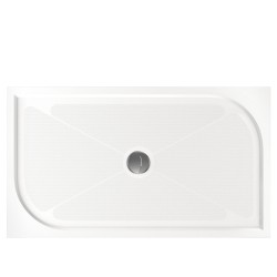 Dušas paliktnis taisnstūra PAA LARGO 80x140 cm