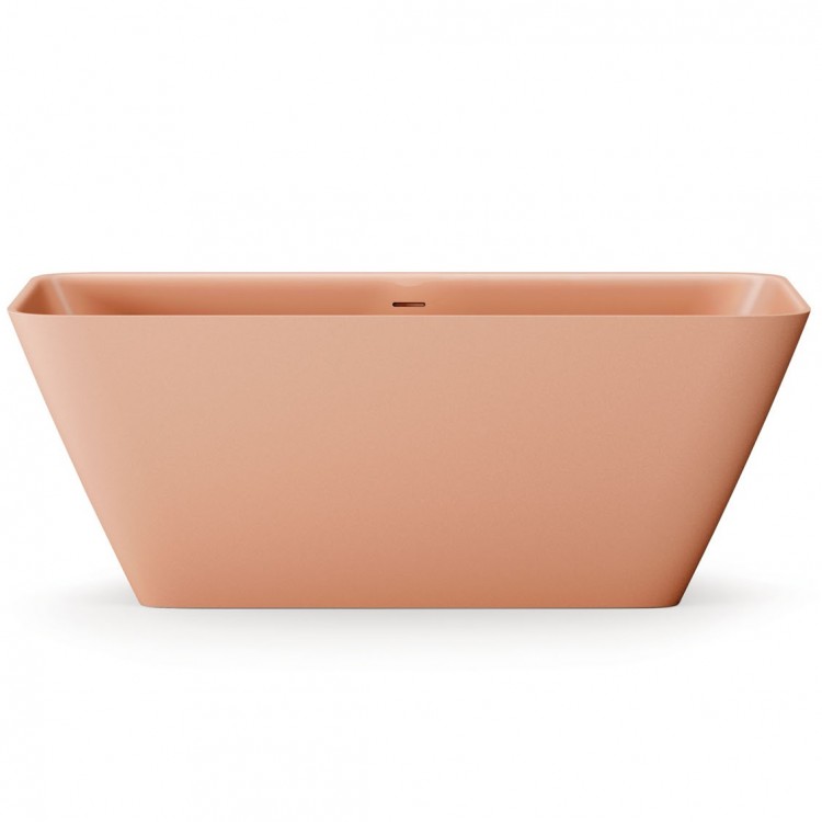 Brīvi stāvoša vanna PAA QUADRO 1590x700, Glossy Clay VAQUA/xx