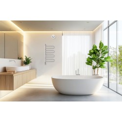 Elektriskais dvieļu žāvētājs PAX Flex U 4/450 Momento II 55W, nerūsējošais tērauds