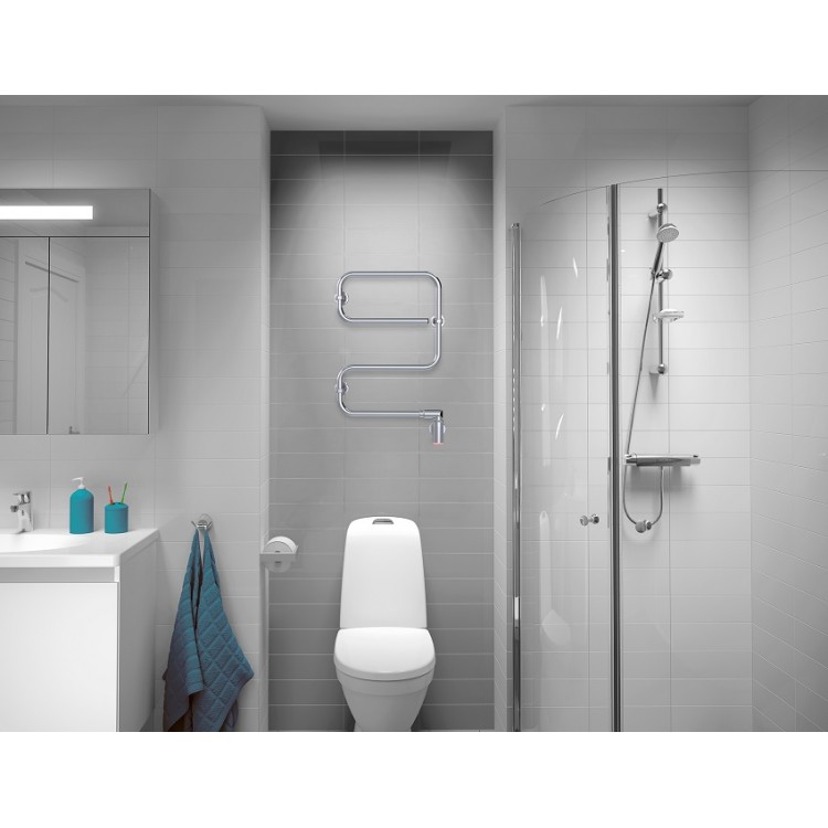 Elektriskais dvieļu žāvētājs PAX TR65 Momento II Lite 42W, nerūsējošais tērauds