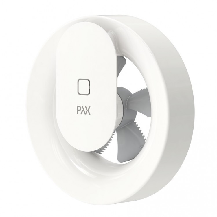 Sadzīves ventilators PAX Norte 100 Automātisks ar Bluetooth, balts