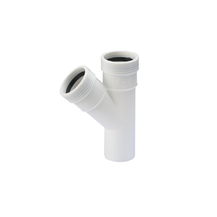 Iekšdarbu kanalizācijas atzars DN 40/40 45 GR