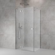 Dušas stūris kvadrātveida Radaway Almatea SE Chrome KDJ 80x80 cm L, hroms