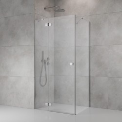 Dušas stūris taisnstūra Radaway Radaway Almatea SE Chrome KDJ 100x80 cm L, hroms